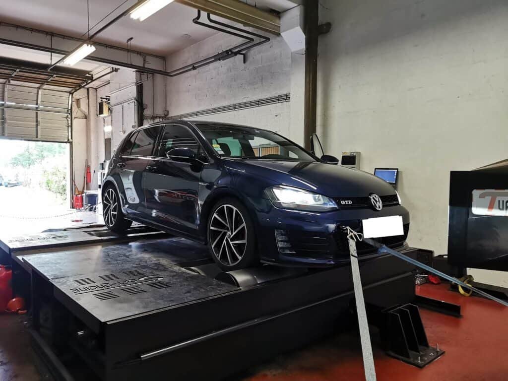 Reprogrammation moteur Stage 1 VW Golf 7 2.0 TDI CR 184Cv. - Image 1