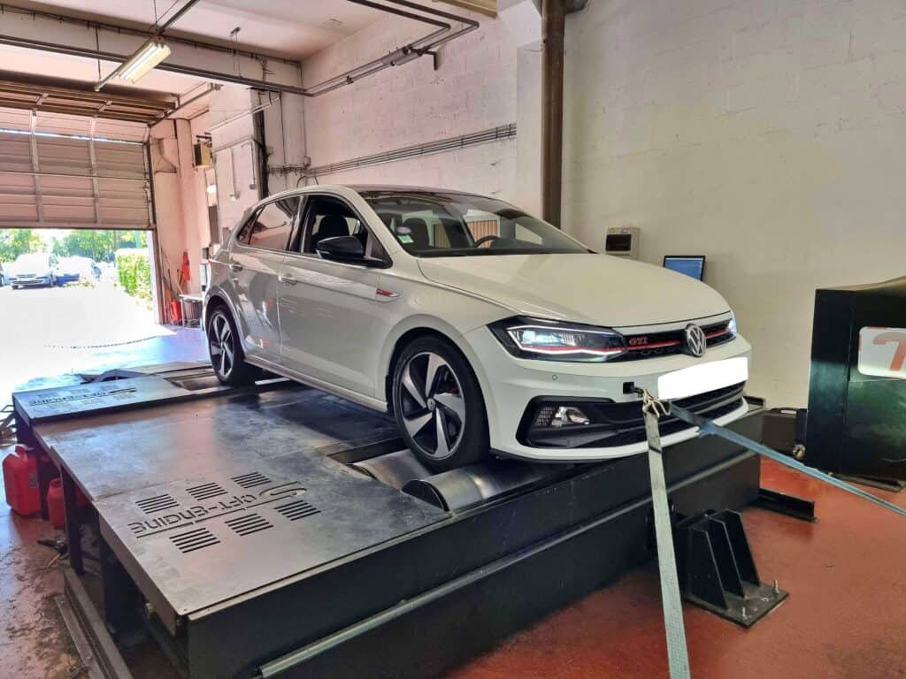 Reprogrammation moteur Stage 1 VW Polo GTI 2.0 TSI 200Cv. - Image 1