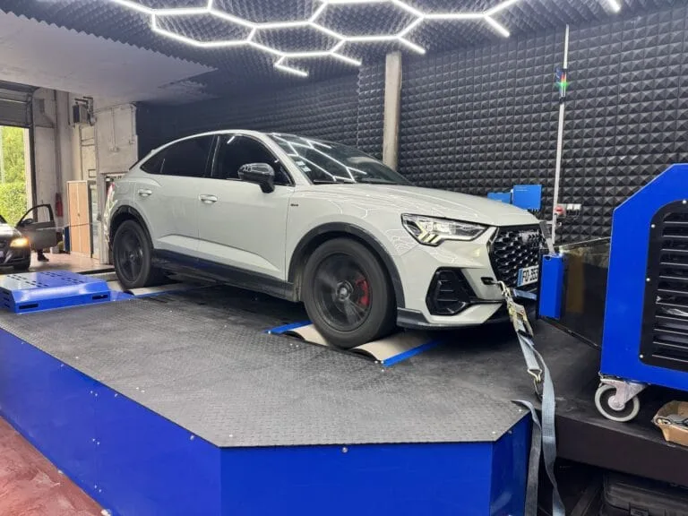 Stage 1 Ethanol Audi Q3 35 TFSI sur banc de puissance