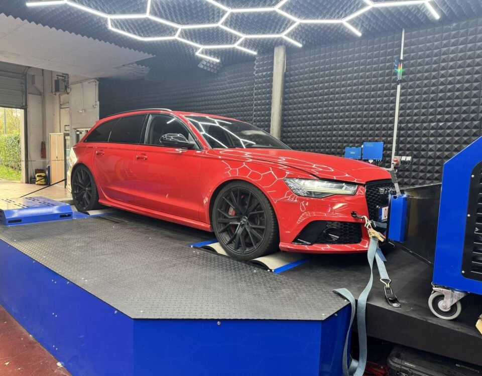 Reprogrammation de cette Audi RS6 pour un passage en FlexFuel